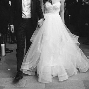 Effie a Skirt by Waters ivory overskirt